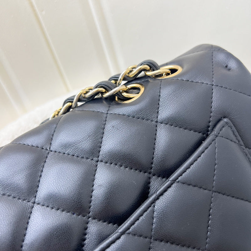 Chanel Jumbo Classic Flap SF in Black Lambskin and GHW