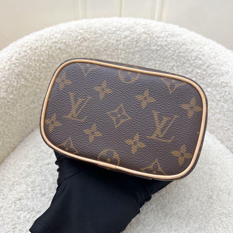 LV Nice Nano in Monogram Canvas and GHW