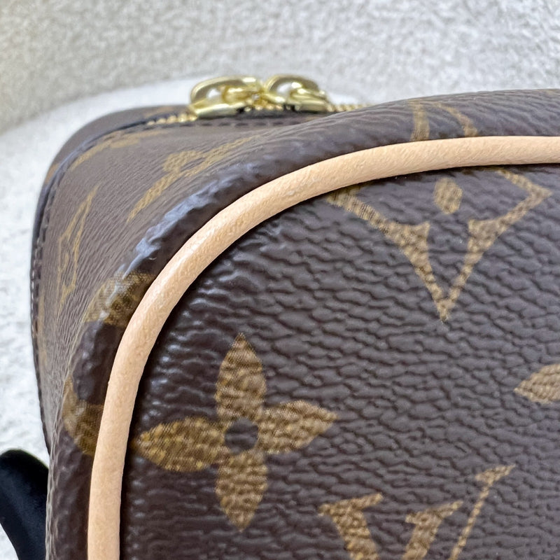 LV Nice Nano in Monogram Canvas and GHW