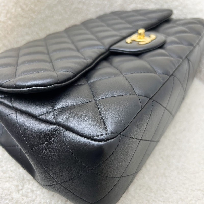 Chanel Jumbo Classic Flap SF in Black Lambskin and GHW