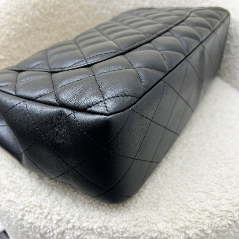 Chanel Jumbo Classic Flap SF in Black Lambskin and GHW