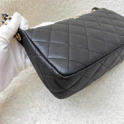 Chanel 25A Clutch on Chain in Black Caviar and LGHW (Model: AP4704)