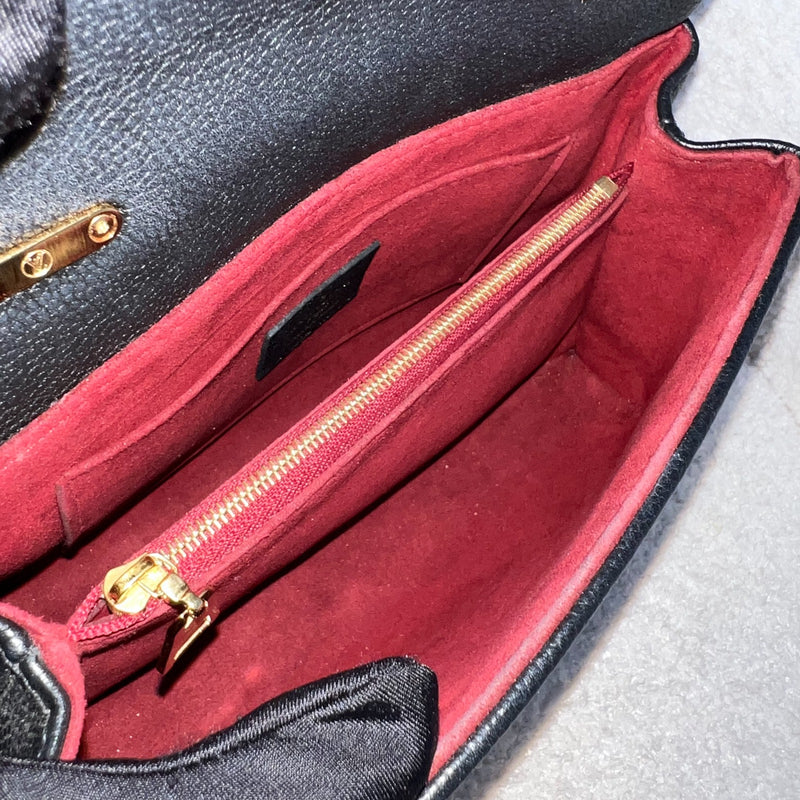 LV Madeleine BB in Black and Creme Giant Monogram Empreinte Leather and GHW (Model: M45978)