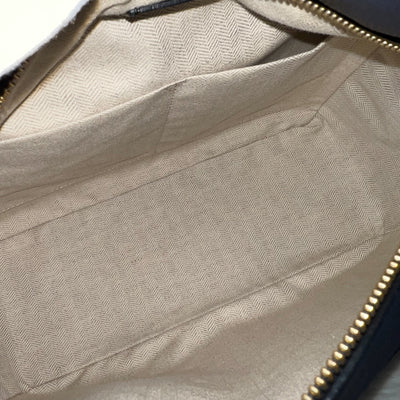 Loewe Medium Puzzle Bag In Bicolor (Dark Navy and Black) Grained Calfskin and GHW