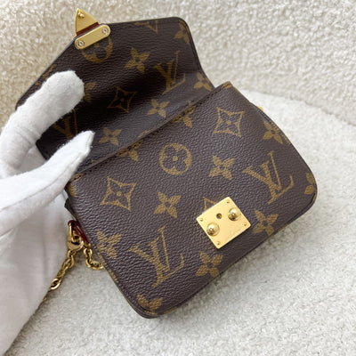 LV Micro Metis Crossbody Bag in Monogram Canvas and GHW (Model: M81267)