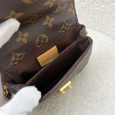 LV Micro Metis Crossbody Bag in Monogram Canvas and GHW (Model: M81267)