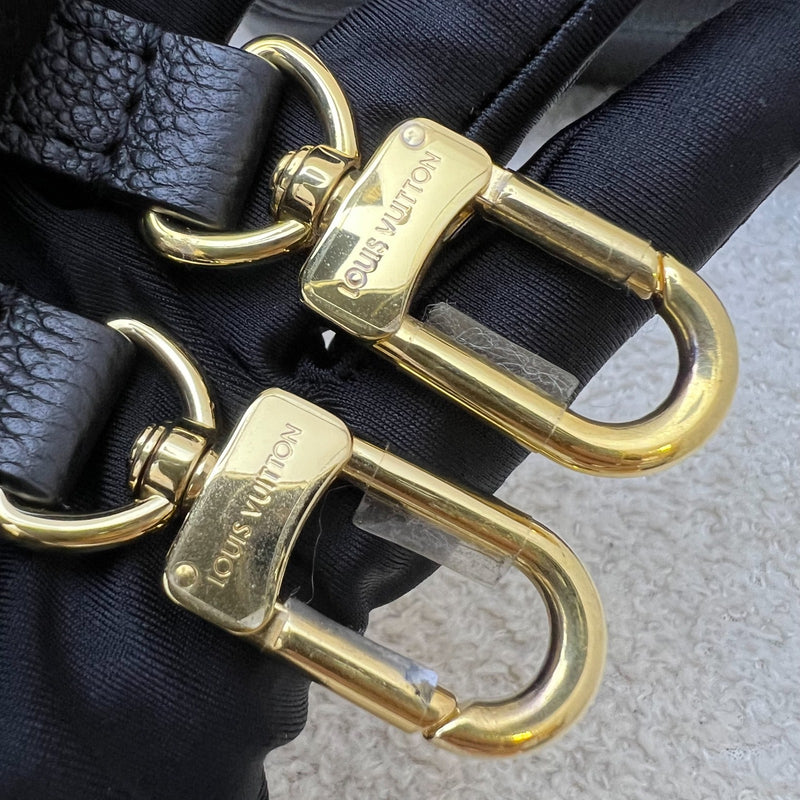 LV Pochette Metis East West in Black and Creme Giant Monogram Empreinte Leather and GHW (Model: M46596)