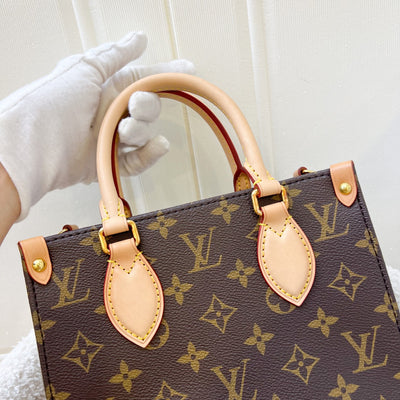 LV Sac Plat BB in Monogram Canvas and GHW (Model: M46265)