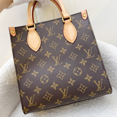 LV Sac Plat BB in Monogram Canvas and GHW (Model: M46265)