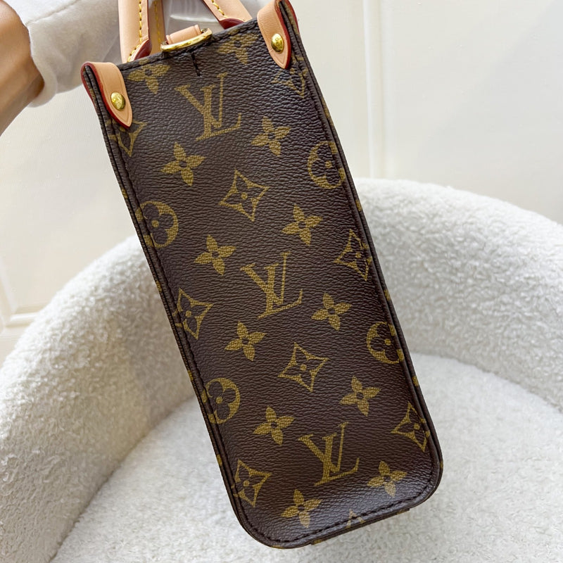 LV Sac Plat BB in Monogram Canvas and GHW (Model: M46265)