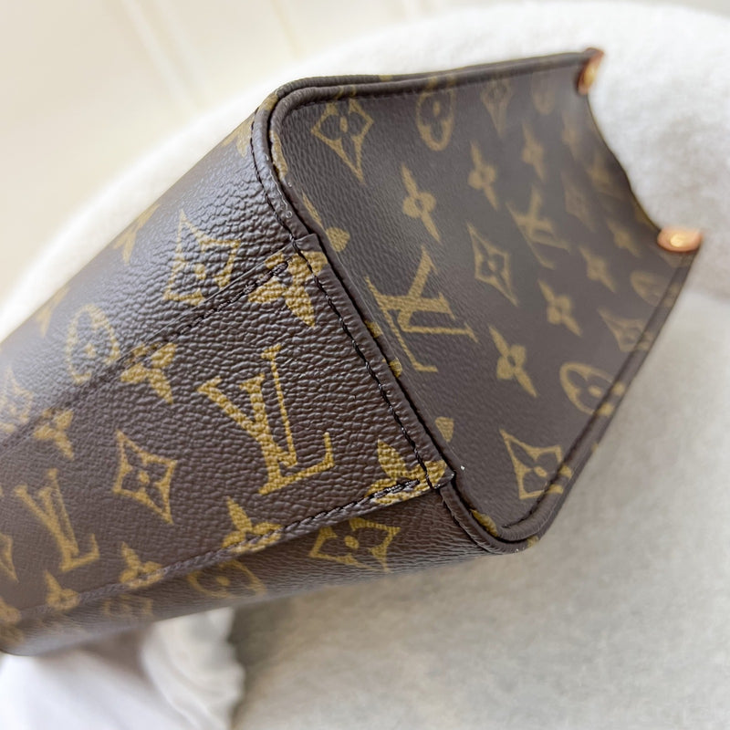 LV Sac Plat BB in Monogram Canvas and GHW (Model: M46265)