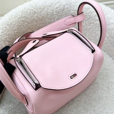 Hermes Mini Lindy in Rose Sakura Swift Leather and PHW