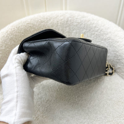 [Rare!] Chanel Classic Mini Rectangular Flap in 17C Black Caviar and GHW