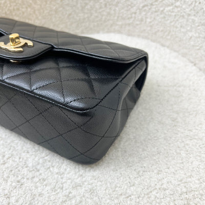 [Rare!] Chanel Classic Mini Rectangular Flap in 17C Black Caviar and GHW