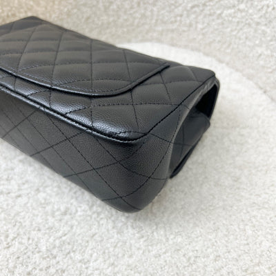 [Rare!] Chanel Classic Mini Rectangular Flap in 17C Black Caviar and GHW