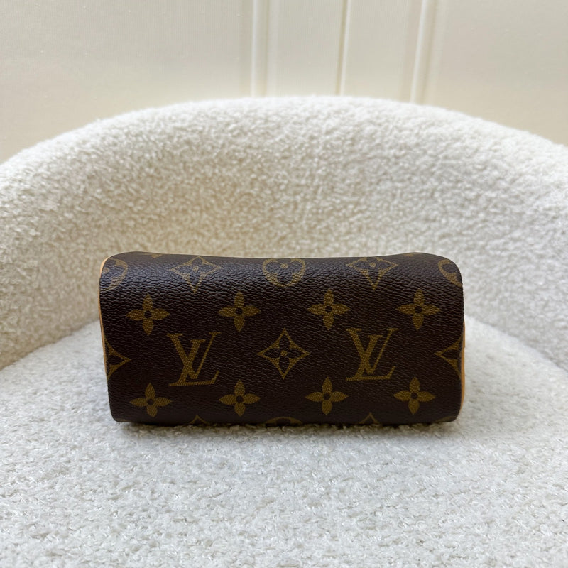 LV Nano Speedy in Monogram Canvas and GHW