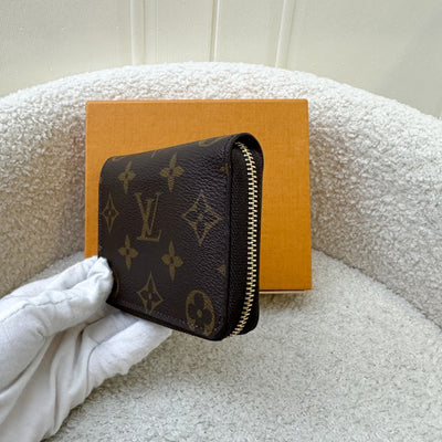 LV Zippy Card Holder / Coin Purse in Monogram Canvas and GHW