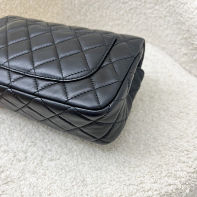 Chanel Pearl Crush Mini Rectangular Flap in Black Lambskin and AGHW