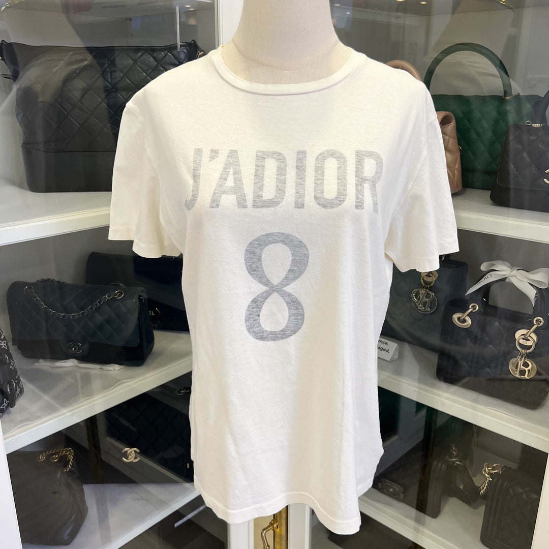 Dior J'adior Cut & Sew Women Number 8 Tee Sz M – Brands Lover