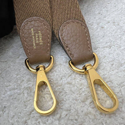 [Short Strap - Local - Mar 2025] Hermes Mini Evelyne 16 TPM in Alezan Clemence Leather and GHW