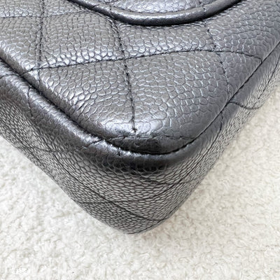 Chanel Classic Mini Rectangle Flap in 15C Black Caviar and AGHW