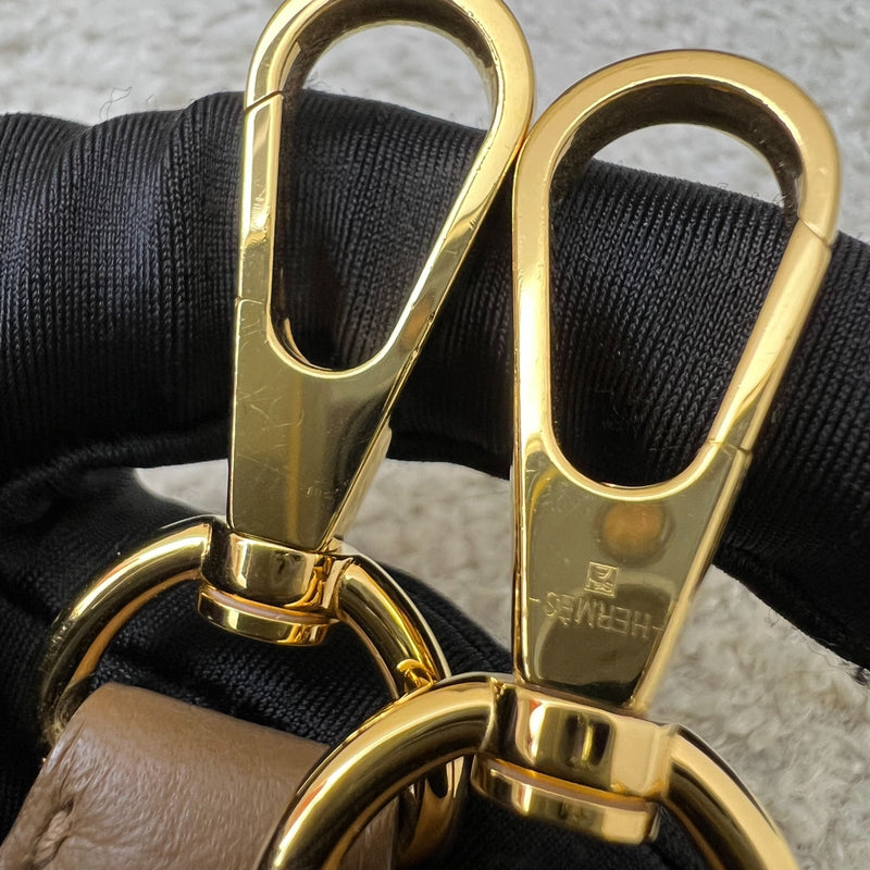 [Short Strap - Local - Mar 2025] Hermes Mini Evelyne 16 TPM in Alezan Clemence Leather and GHW