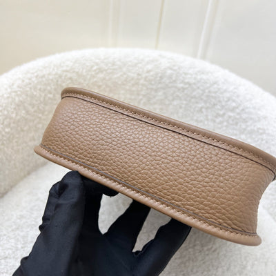 [Short Strap - Local - Mar 2025] Hermes Mini Evelyne 16 TPM in Alezan Clemence Leather and GHW