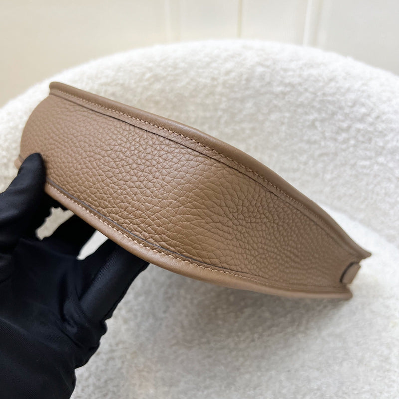 [Short Strap - Local - Mar 2025] Hermes Mini Evelyne 16 TPM in Alezan Clemence Leather and GHW