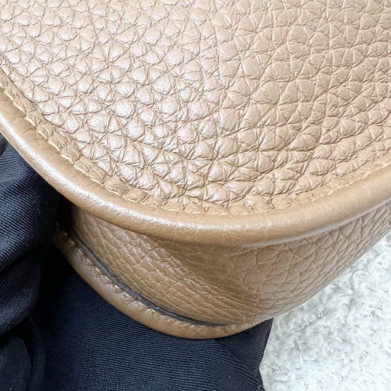 [Short Strap - Local - Mar 2025] Hermes Mini Evelyne 16 TPM in Alezan Clemence Leather and GHW