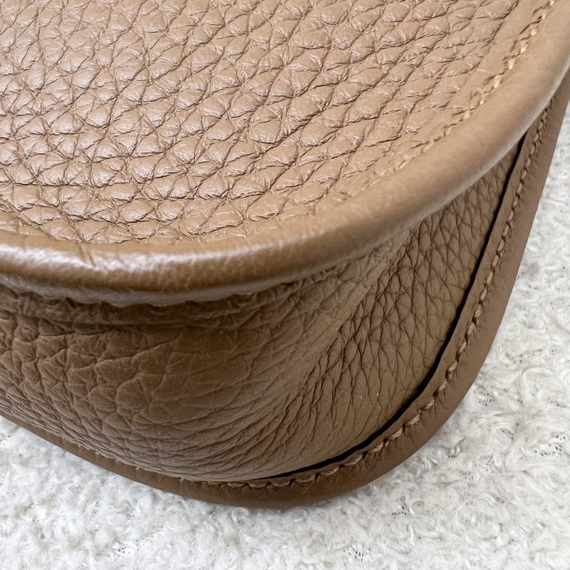 [Short Strap - Local - Mar 2025] Hermes Mini Evelyne 16 TPM in Alezan Clemence Leather and GHW