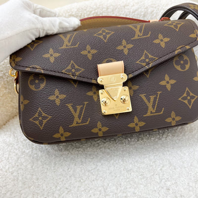 LV Pochette Metis East West in Monogram Canvas GHW