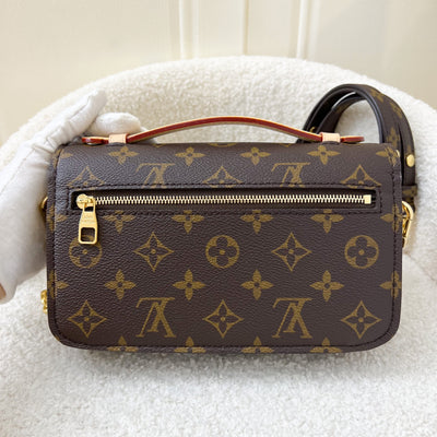 LV Pochette Metis East West in Monogram Canvas GHW