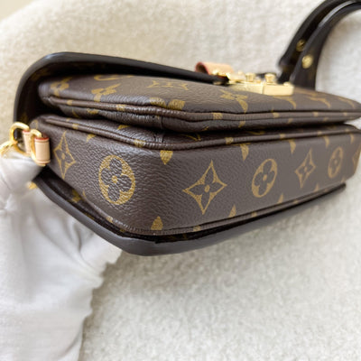 LV Pochette Metis East West in Monogram Canvas GHW