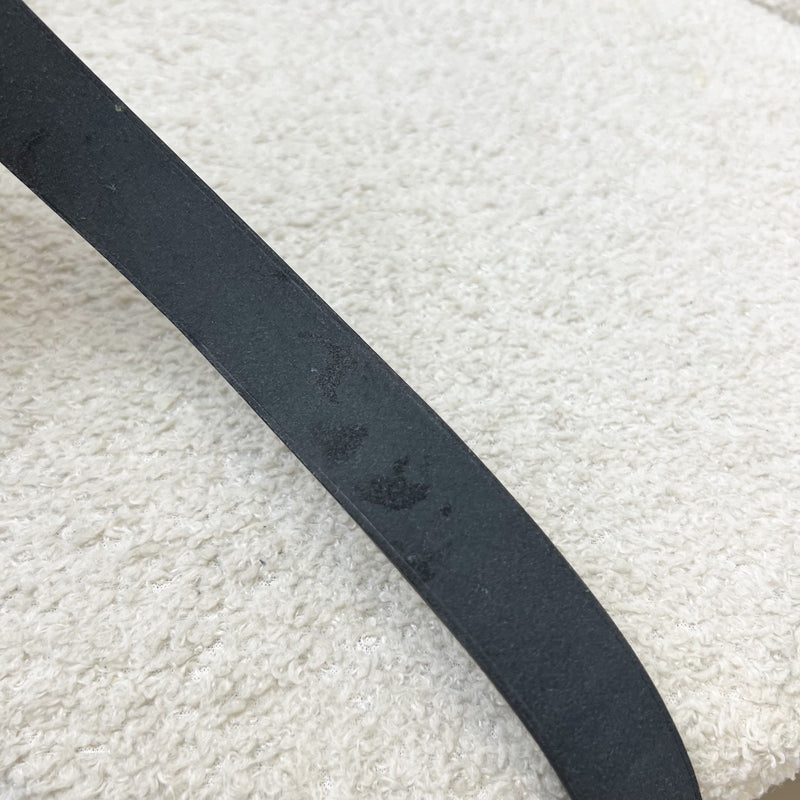 Hermes Mini Herbag Retourne in Noir Black Toile Militaire Canvas, Black Vache Hunter Leather and PHW (Includes free twilly)