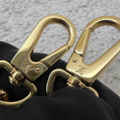 LV Louis Vuitton Speedy Bandouliere 20 in Black Monogram Empreinte Leather and GHW (Model: M58953)