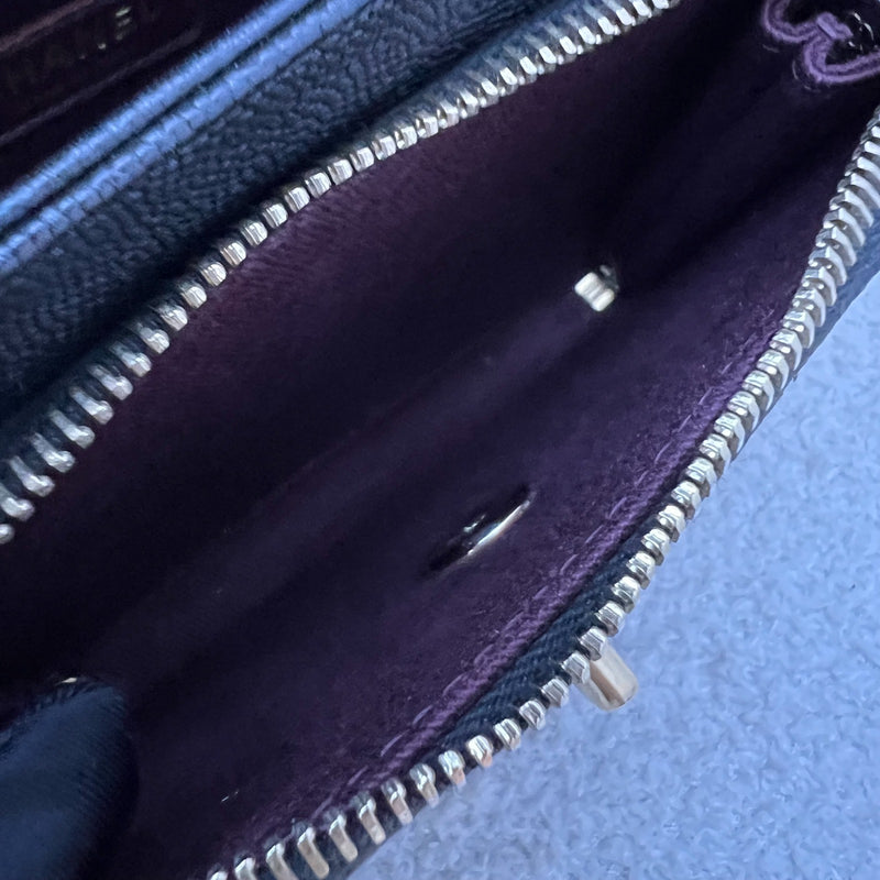 Chanel Small Business Affinity Flap in Black Caviar and LGHW