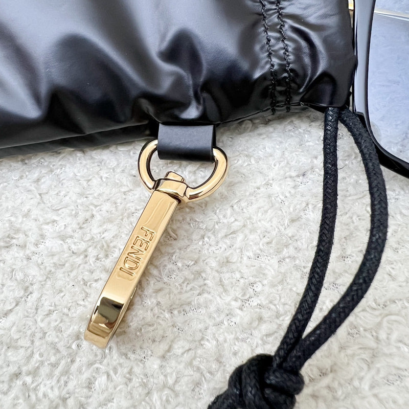Fendi Black Sunglasses with Gold Arms (Comes with Black Fendi Pouch)