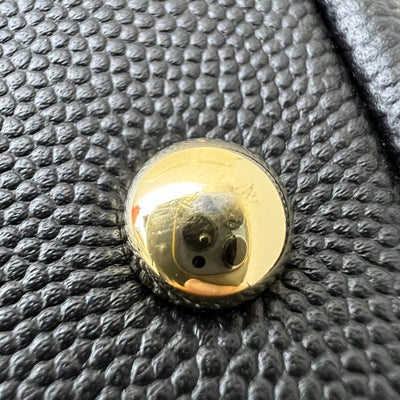 Chanel Small Business Affinity Flap in Black Caviar and LGHW