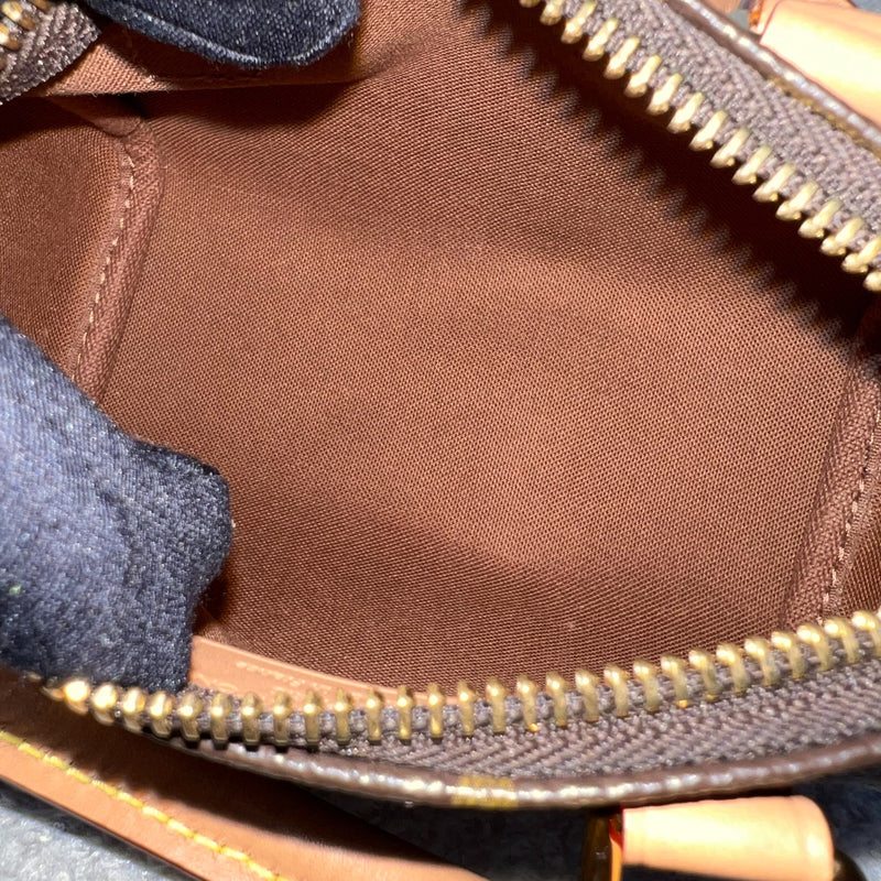 LV Nano Speedy in Monogram Canvas and GHW (Model: M81085)