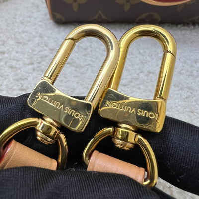 LV Nano Speedy in Monogram Canvas and GHW (Model: M81085)