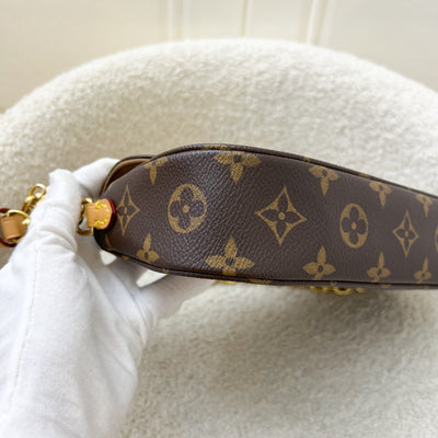 LV Ivy Wallet On Chain WOC / Mini Bag in Monogram Canvas and GHW