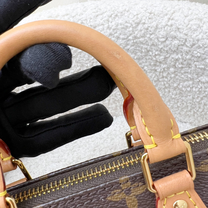 LV Nano Speedy in Monogram Canvas and GHW (Model: M81085)