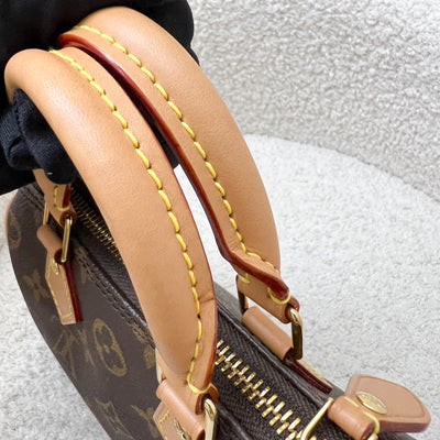 LV Nano Speedy in Monogram Canvas and GHW (Model: M81085)