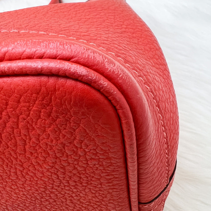 Hermes Garden Party 36 in Rouge Pivoine Negonda Leather and SHW