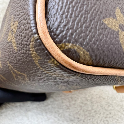 LV Nano Speedy in Monogram Canvas and GHW (Model: M81085)