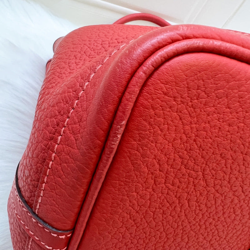 Hermes Garden Party 36 in Rouge Pivoine Negonda Leather and SHW