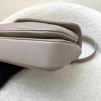 LV New Wave Chain Bag in Taupe Quilted Calfskin and GHW (Model: M20838)