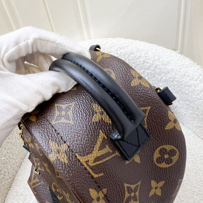 LV Palm Springs Mini Backpack in Monogram Canvas and GHW (Model: M41562)