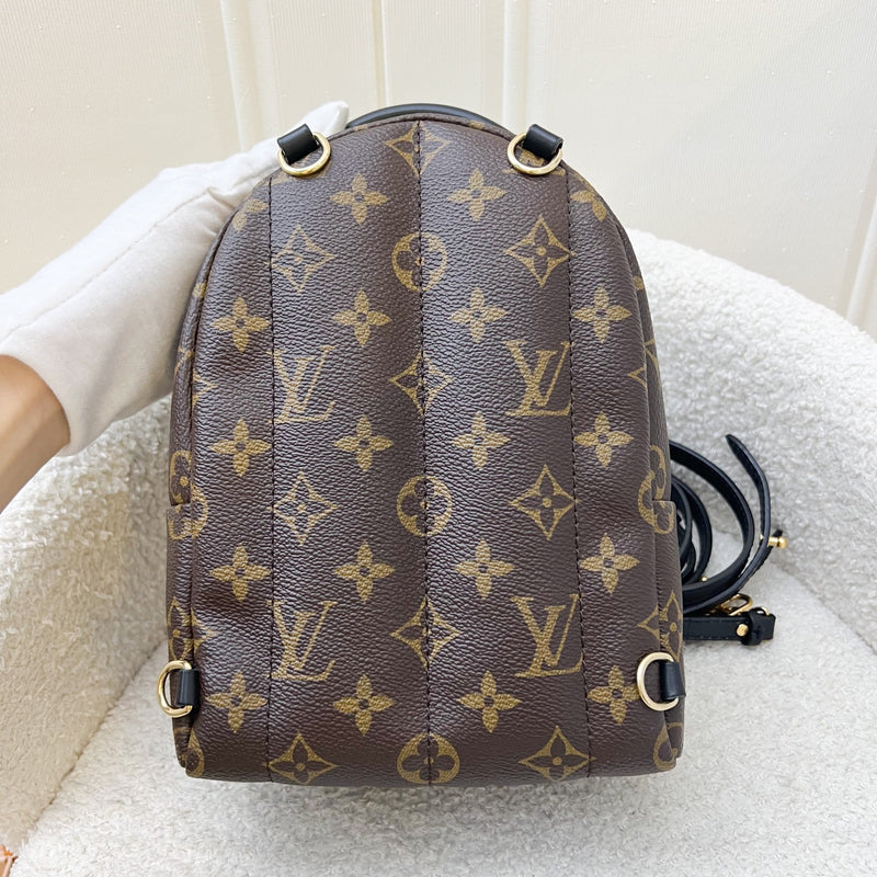 LV Palm Springs Mini Backpack in Monogram Canvas and GHW (Model: M41562)