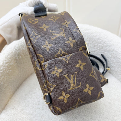 LV Palm Springs Mini Backpack in Monogram Canvas and GHW (Model: M41562)